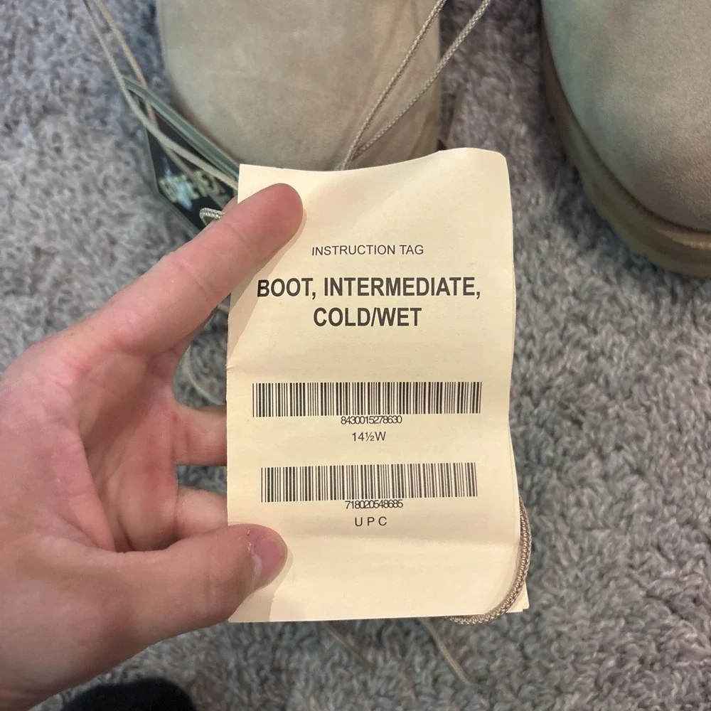 Wellco 325 ICW Intermediate Cold/Wet Gore-Tex Combat Boots 14.5W 14 1/2 Wide